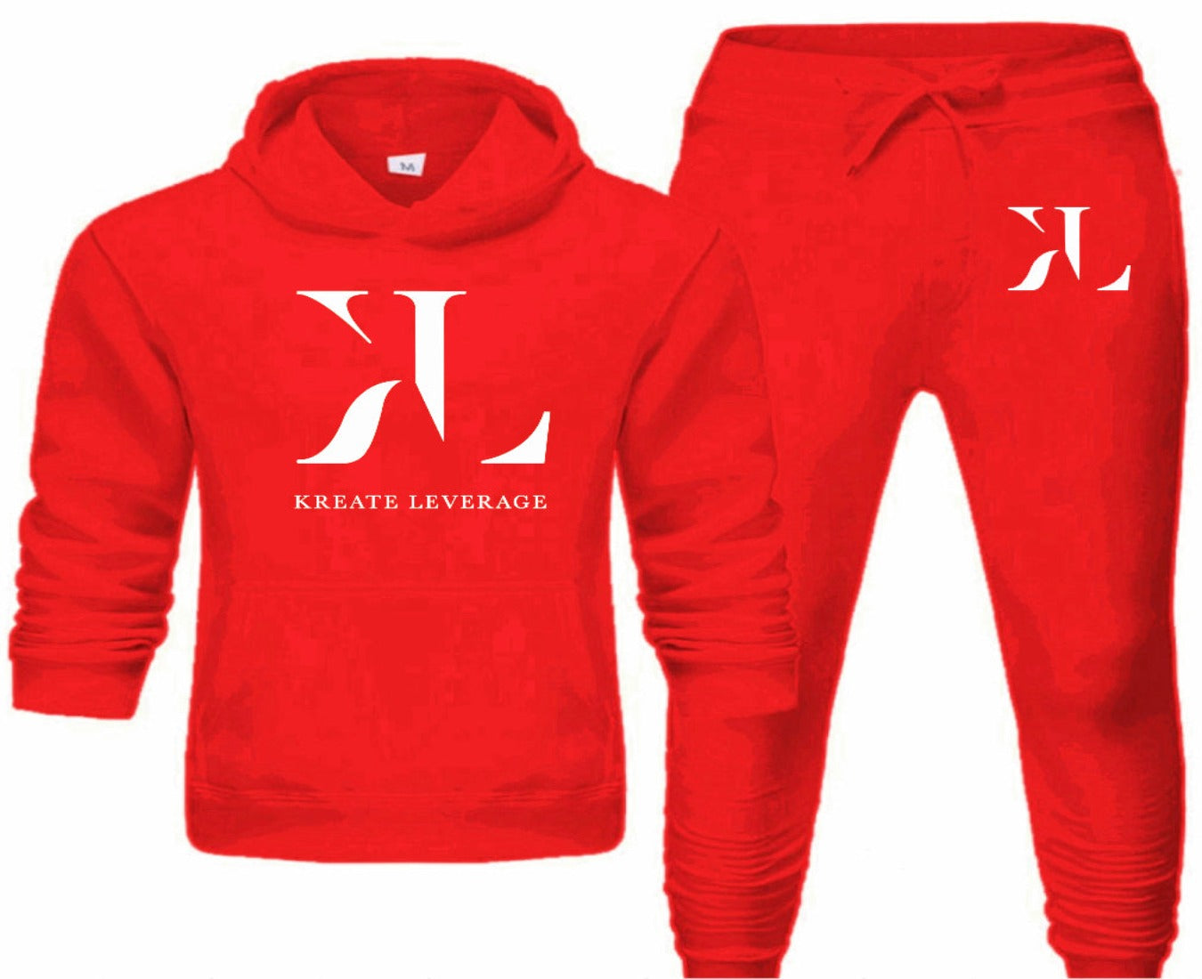 Kreate Leverage Red Sweatsuit