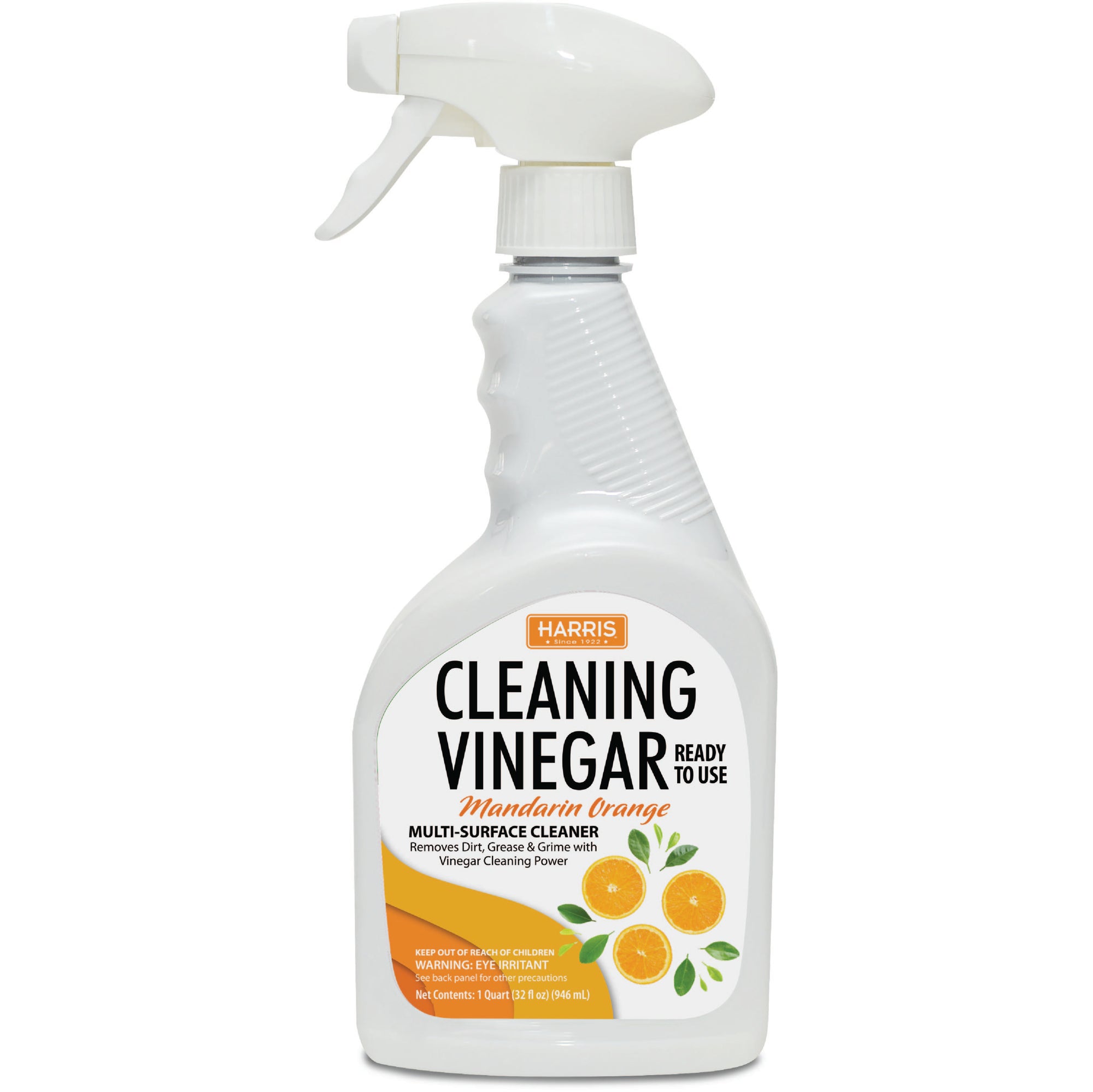 HARRIS Cleaning Vinegar All Purpose Household Surface Cleaner, 128oz  (Lavender) with Easy Fill Funnel