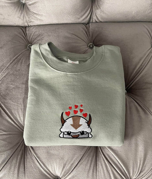 Stitch Embroidered Sweatshirt – EMBapparel