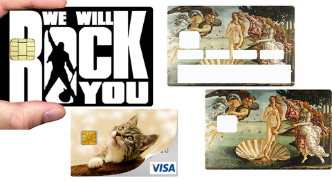 Sticker Autocollant Carte Bancaire - Geek Goldorak 2 - COPPIA