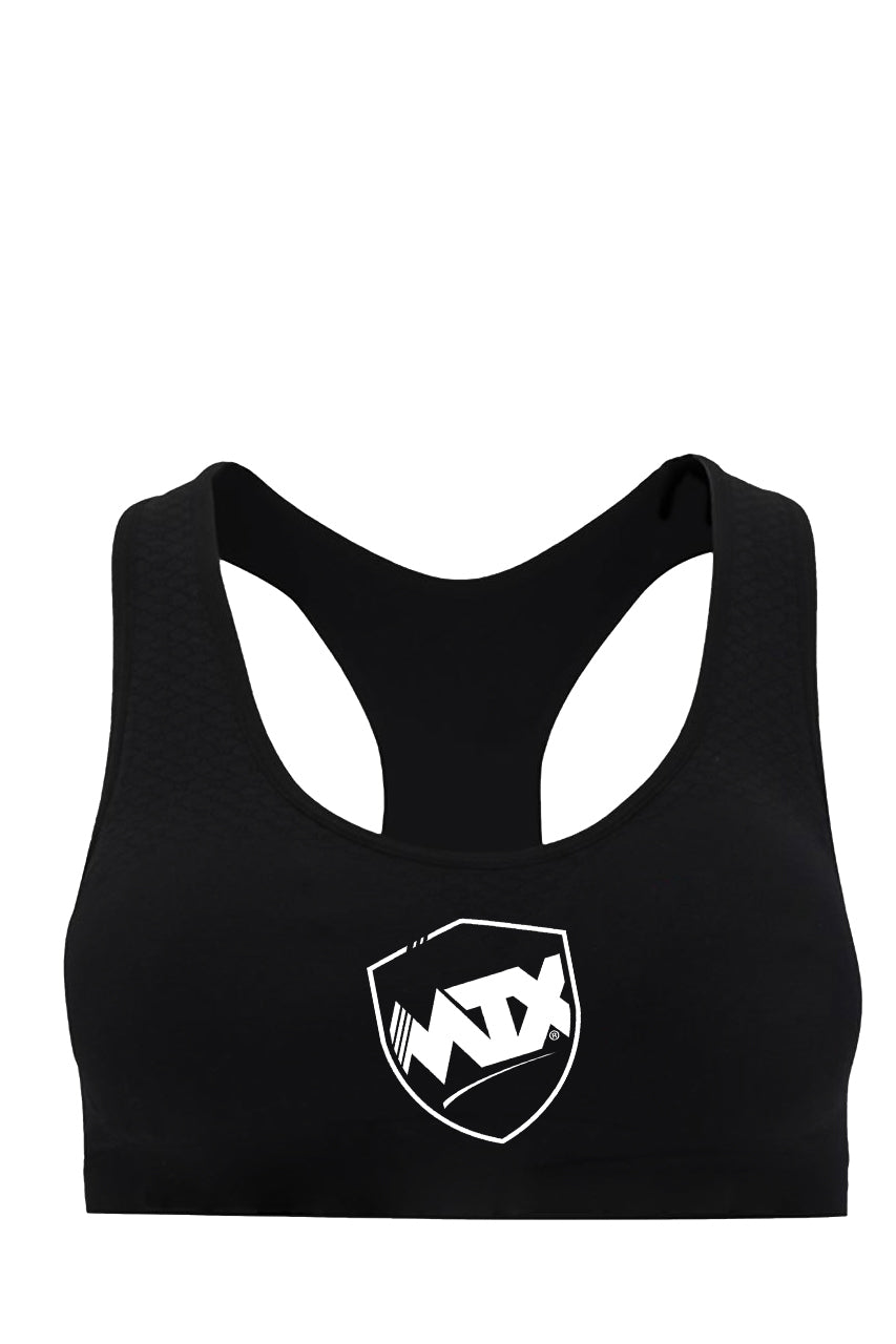 TOP SHARK MTX | design with crossed straps detail and double layer ...