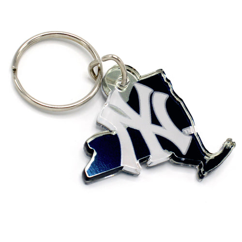 City Merchandise Spinner New York Yankees Keychain Team Insignia | Official Yankees Gear 