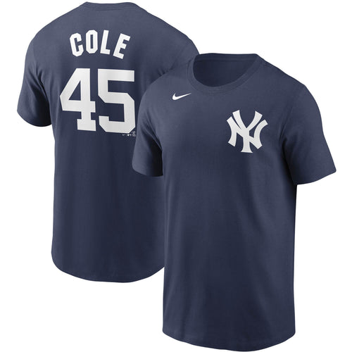 Men's Nike Yankees Navy Aaron Judge Name & Number T-Shirt