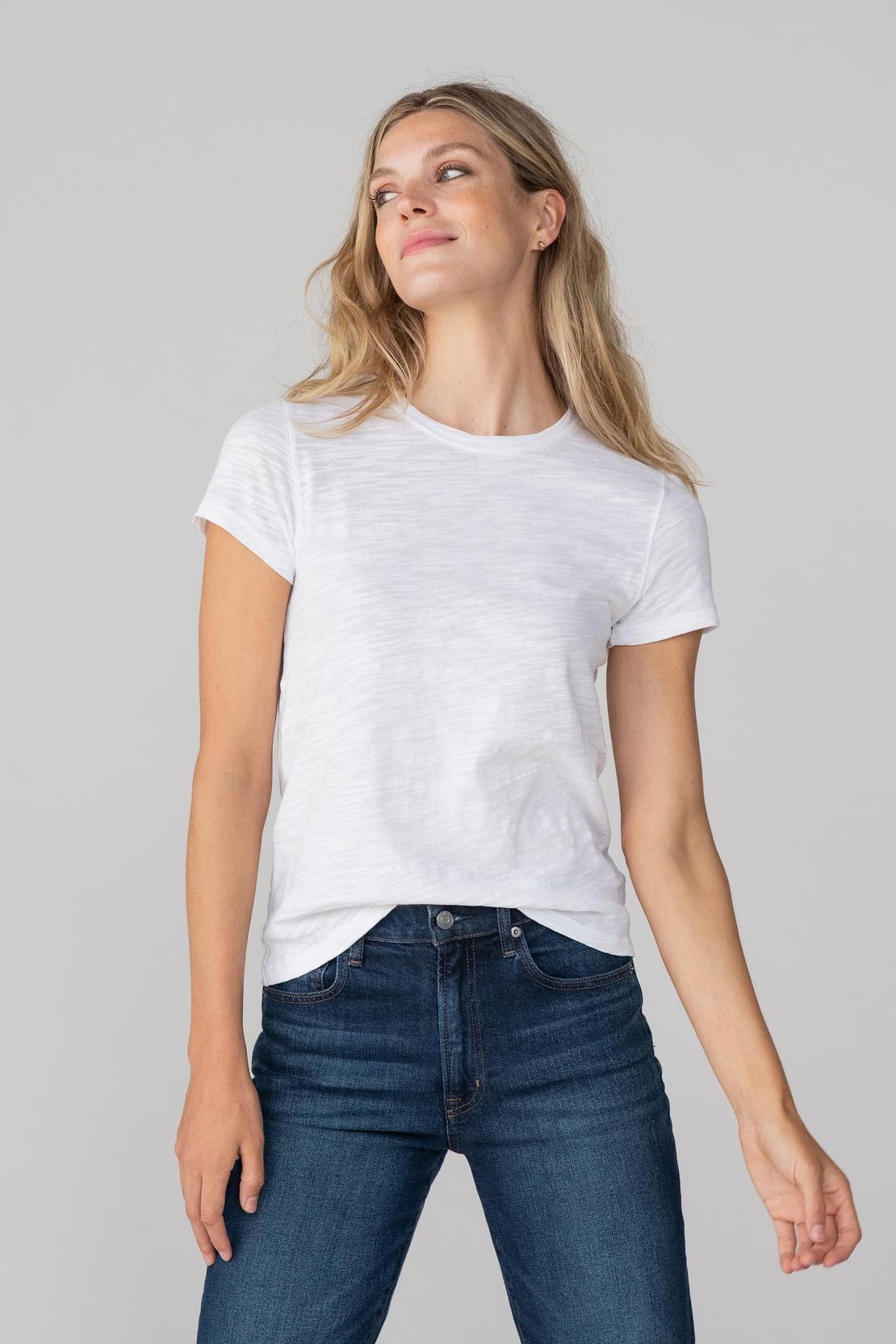 Lilla P V-Neck Short Sleeve Back Seam Tee – Shop Chou Chou