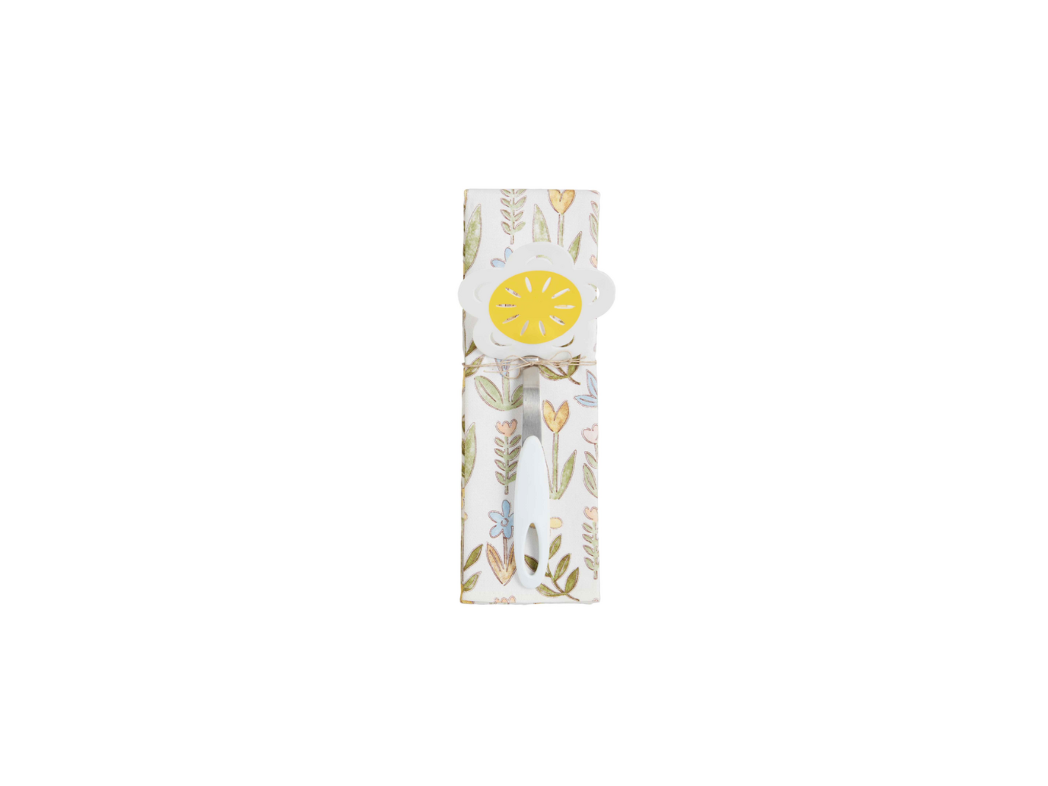Flower Towel And Utensil Set