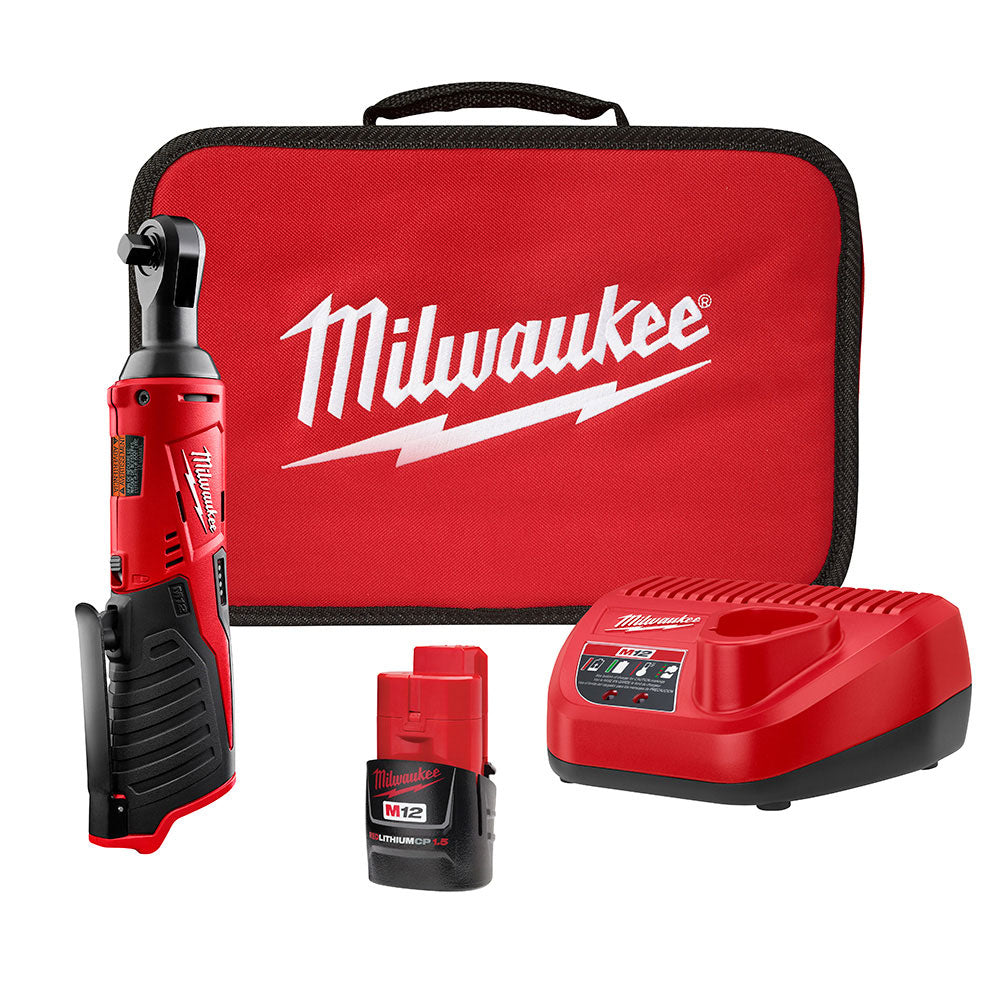 耐熱 二層 足あとぐらす (M) Milwaukee 2457-21 3/8-in Cordless M12 Lithium-Ion Ratchet  Kit並行輸入