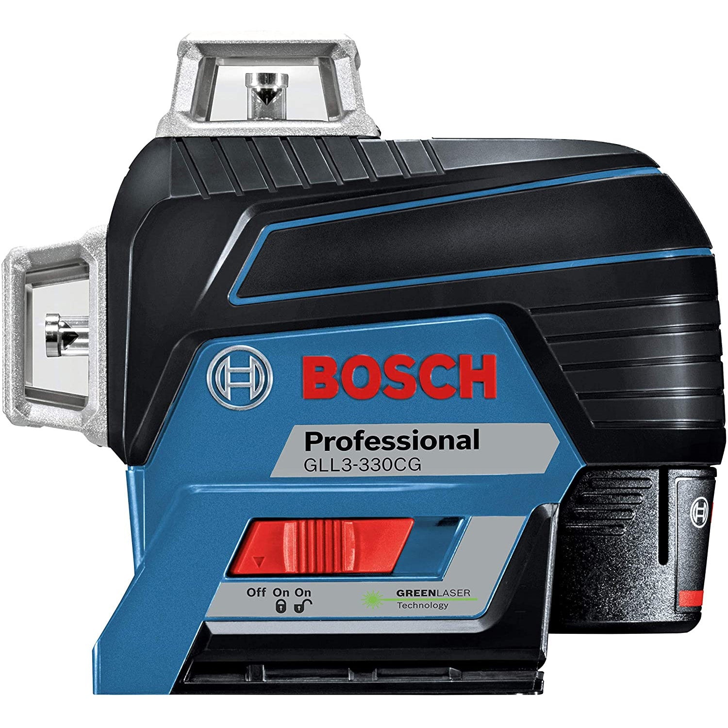 Bosch GLL3-330CG 12V Max Lithium-Ion Cordless Connected Green Beam 360 Degree Three-Plane Leveling and Alignment-Line Laser