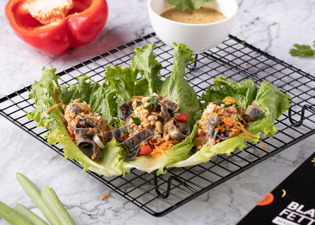 Vegan Thai Lettuce Wraps