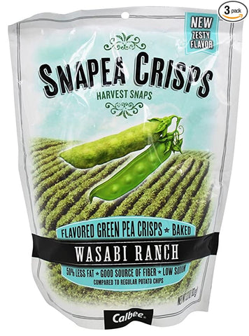 wasabi ranch flavored gluten free peas