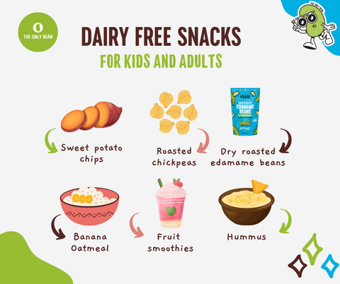 dairy free snacks for kids and adults