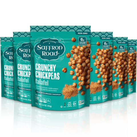 Roasted chickpeas - high protein dairy free snacks
