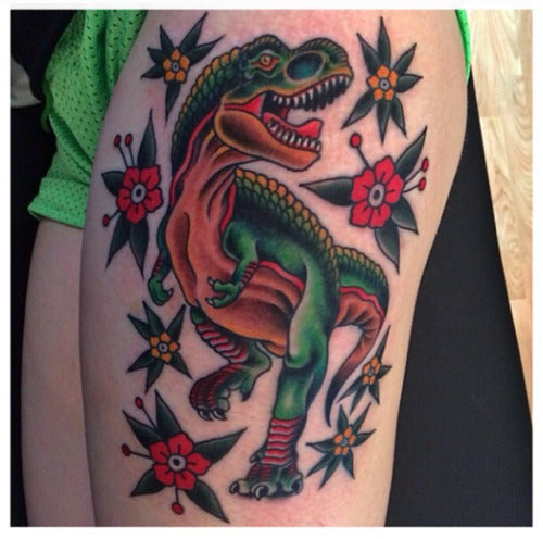 34 Unbelievable Dinosaur Tattoo Ideas for Men  Women in 2023