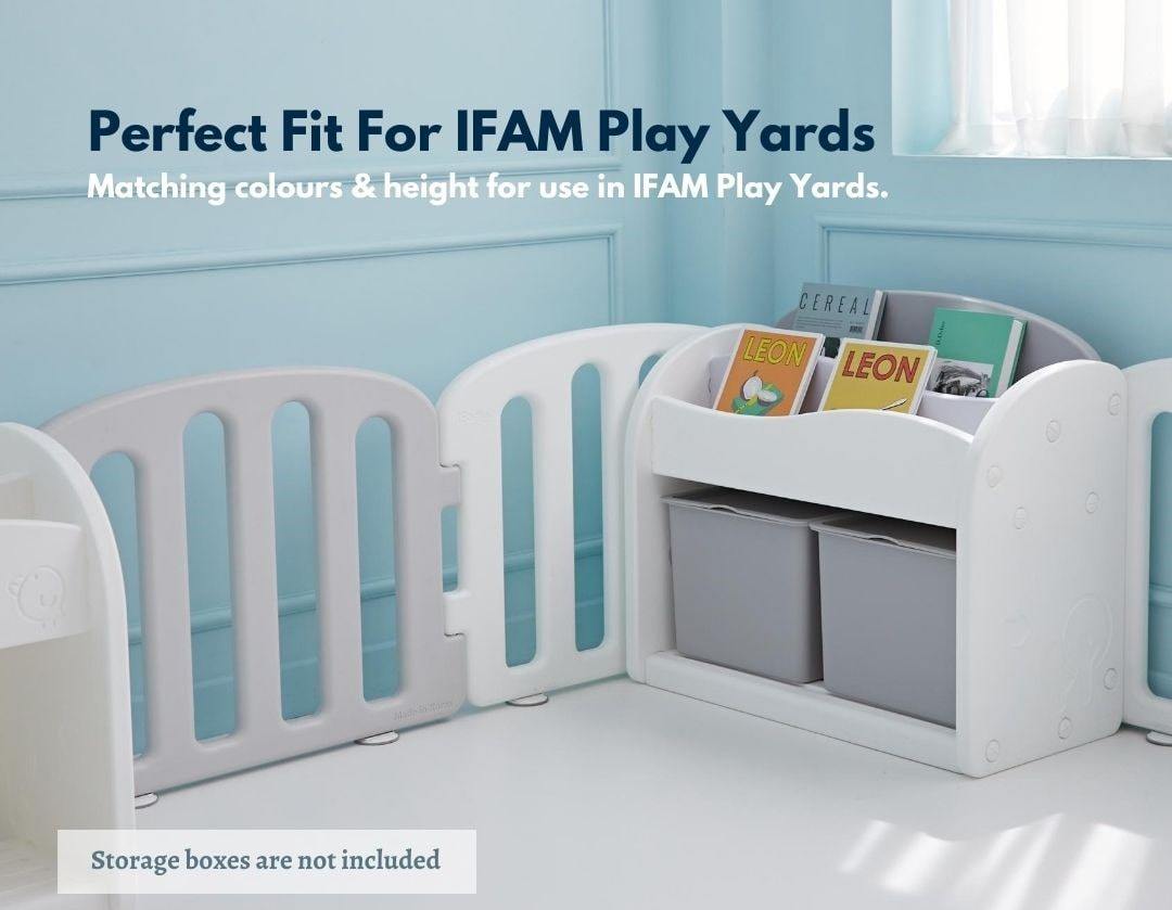 Easy Wave Bookshelf Perfect Fit with IFAM Play Yards