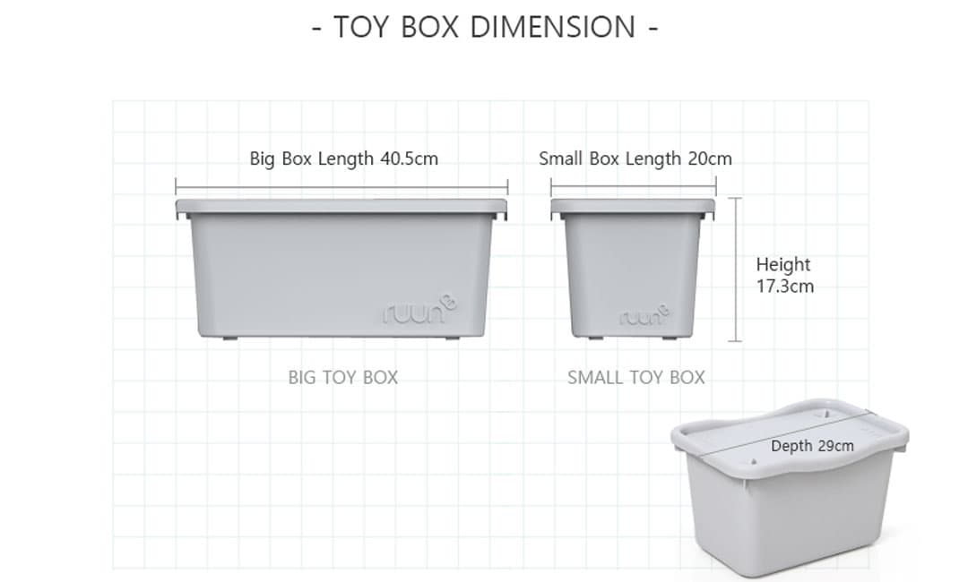 Easy Bookshelf Toy Box Dimension