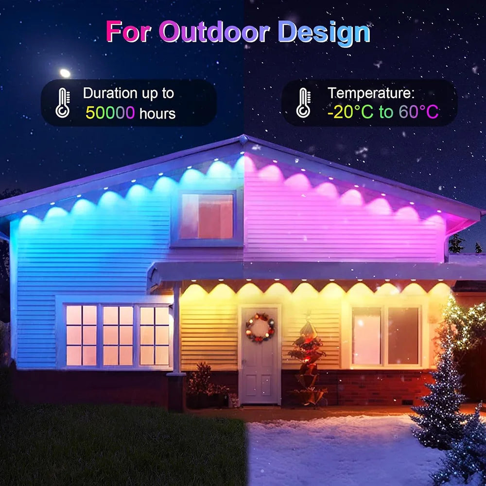 LED Lights for Outdoor Holiday Decorations
