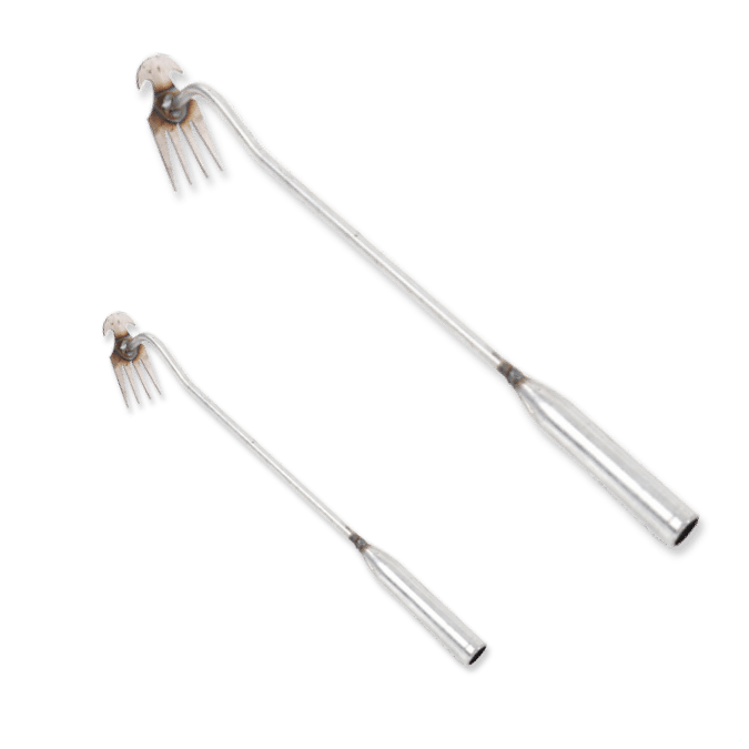 Two Iron Rakes