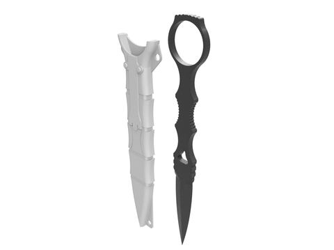 STL file Knife-LETTER KNIFE-PAPER CUTTER- paper knife 🔪・3D printing model  to download・Cults