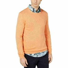 Load image into Gallery viewer, Tasso Elba Mens Crew Casual Sweater Orange Small - jennysstores
