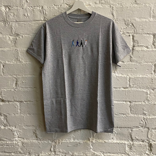 Actual Embroidered Tee – Clothing Abbey White Road In Fact