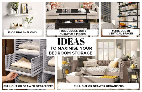 Top Five Ideas to Maximise Your Bedroom Storage