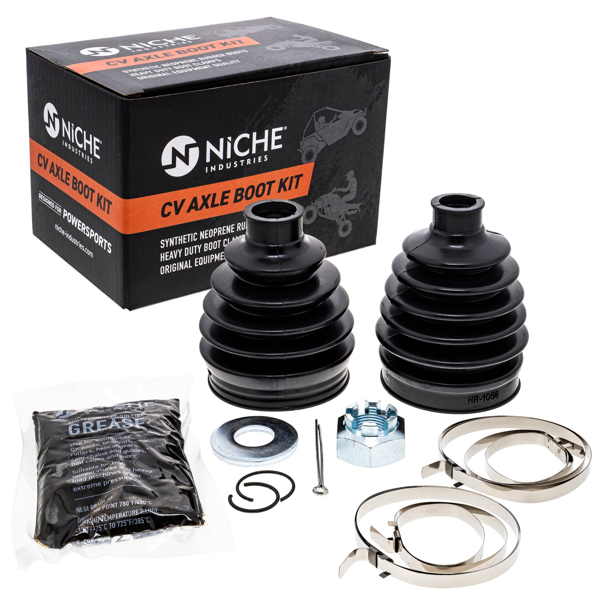  Front CV Axle Boot Repair Kit LH or RH Compatible with