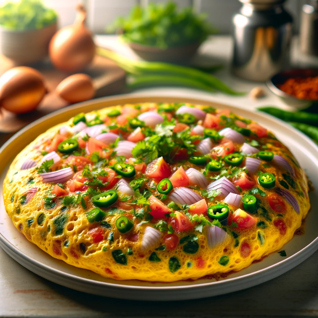 masala egg omlette