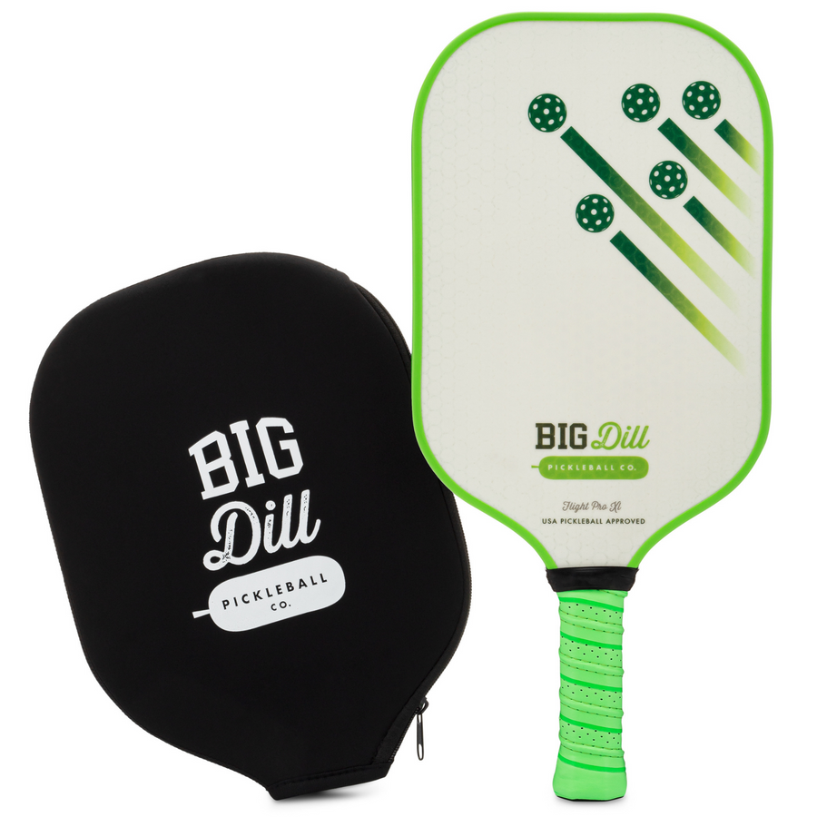 FLIGHT PRO XL FIBERGLASS PICKLEBALL PADDLE WITH COVER - USA PICKLEBALL APPROVED