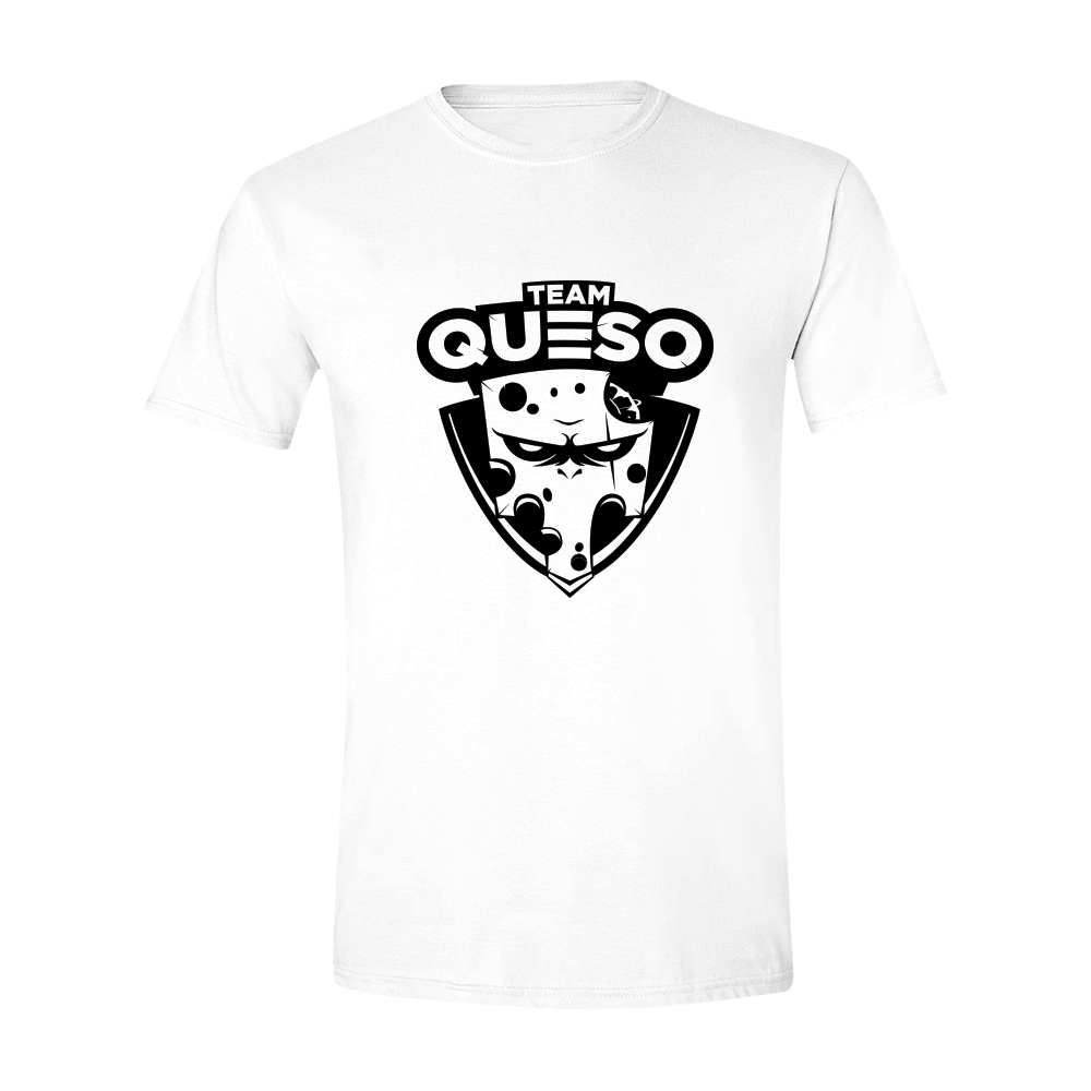 Team Queso - Essentials Short Sleeve Tee [White] - Team Queso EU product image