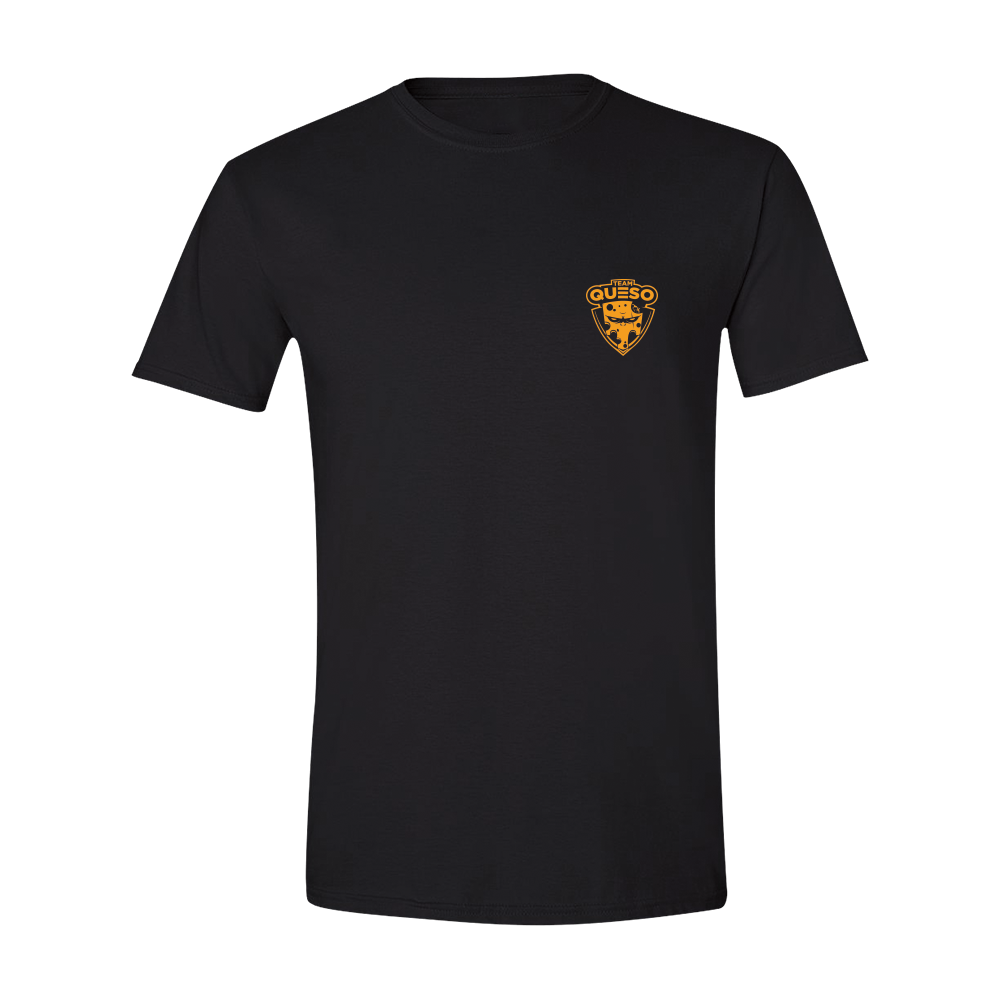 Team Queso - Essentials Short Sleeve Tee [Black] - Team Queso EU product image