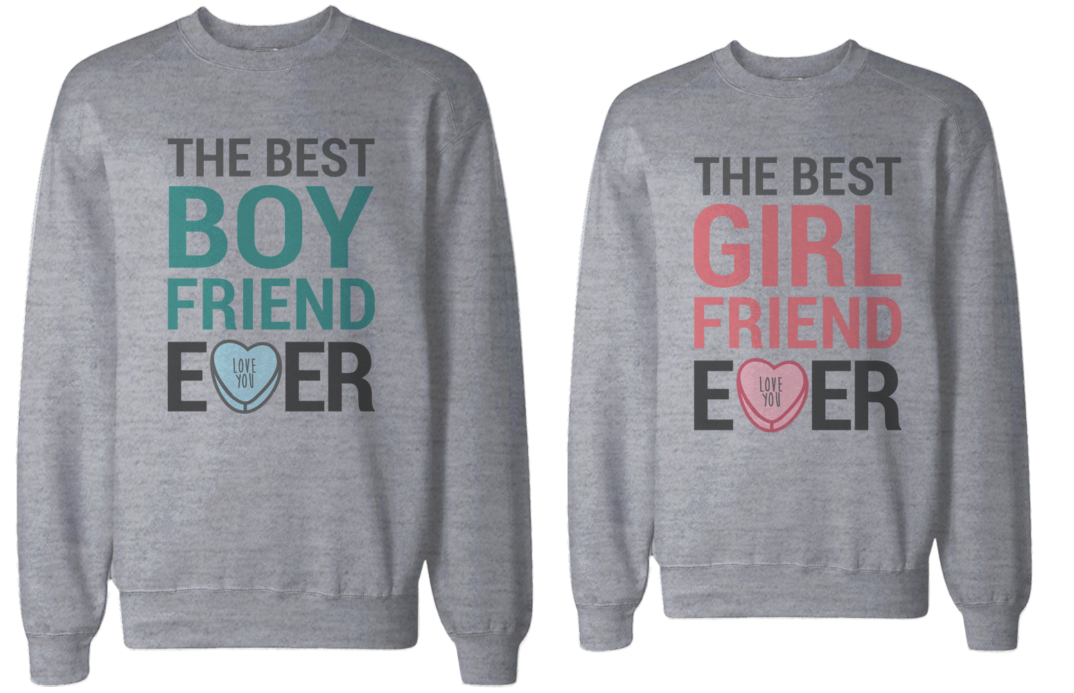 boyfriend and girlfriend sweatshirts