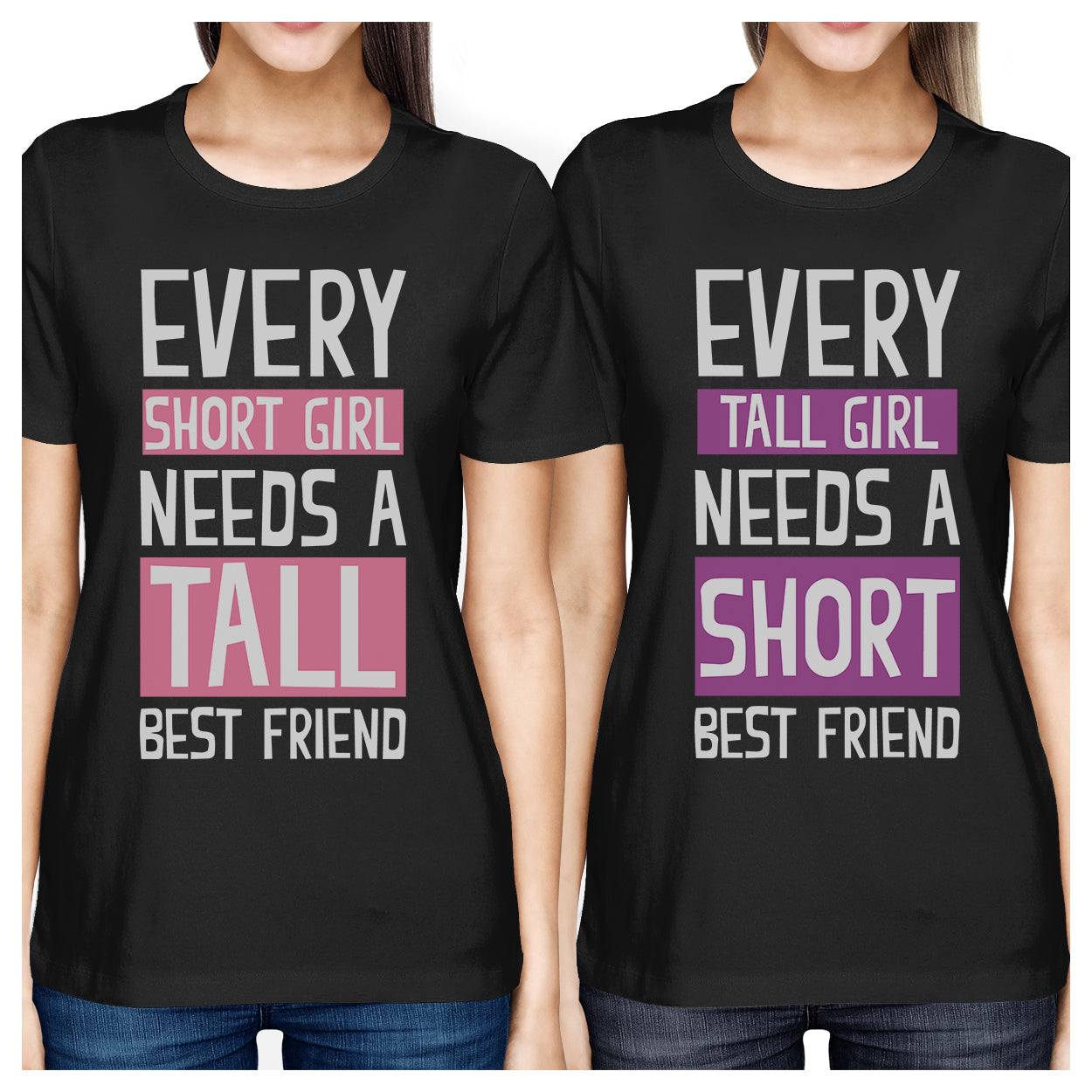 Best Friend Shirts Short And Tall Best Friends Bff Matching T