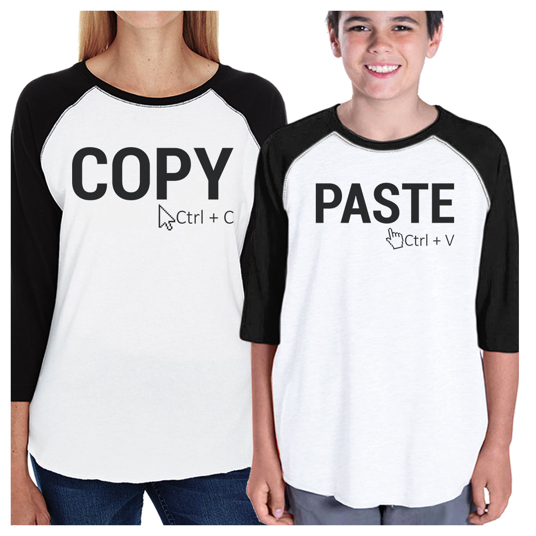 Copy And Paste Matching Mom and Kid Baseball Jerseys For Mother 