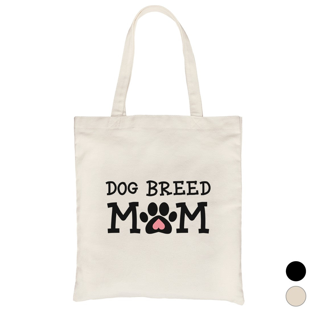 Dog Breed Custom Personalized Canvas Bag Cute Mothers Day Gifts