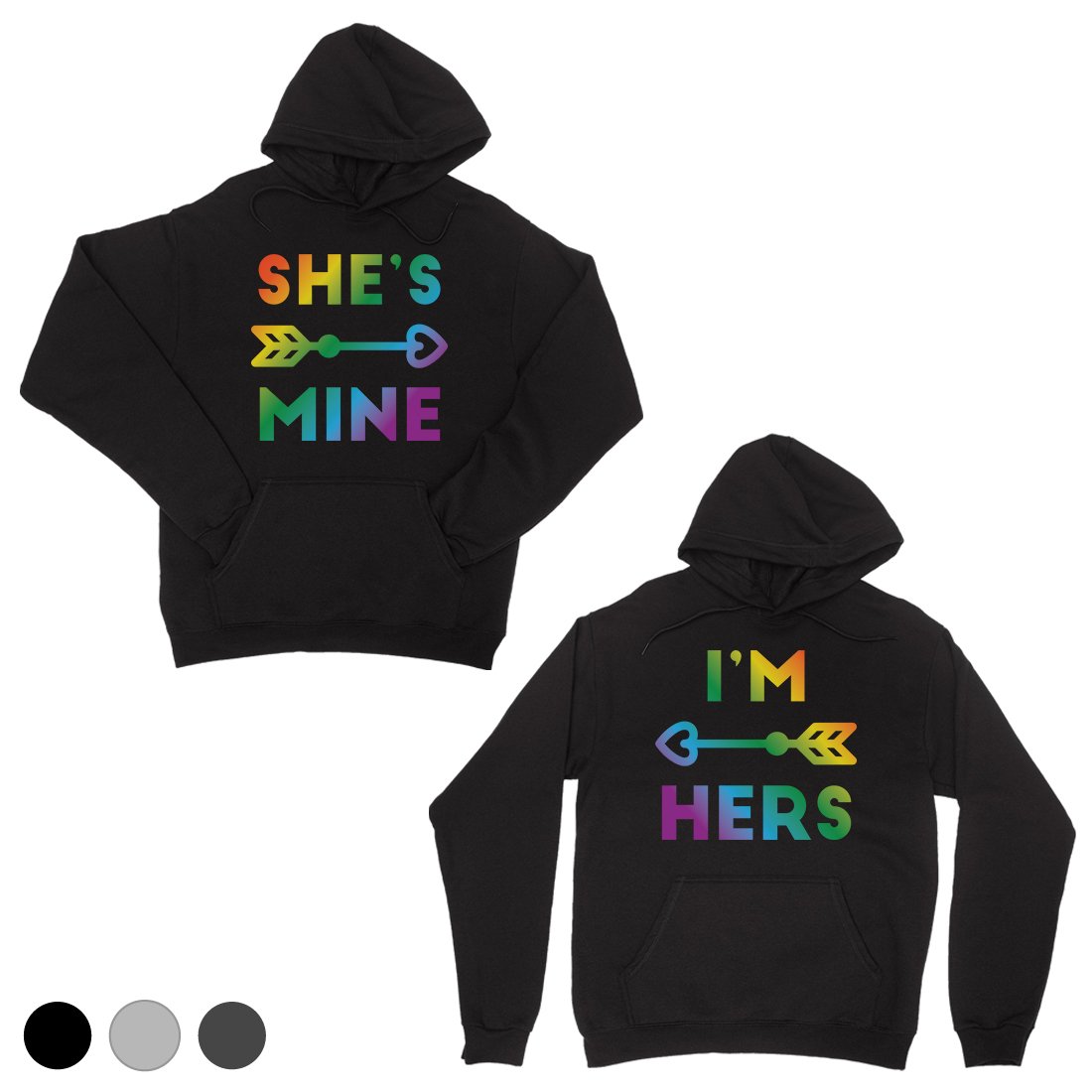 hers and hers hoodies