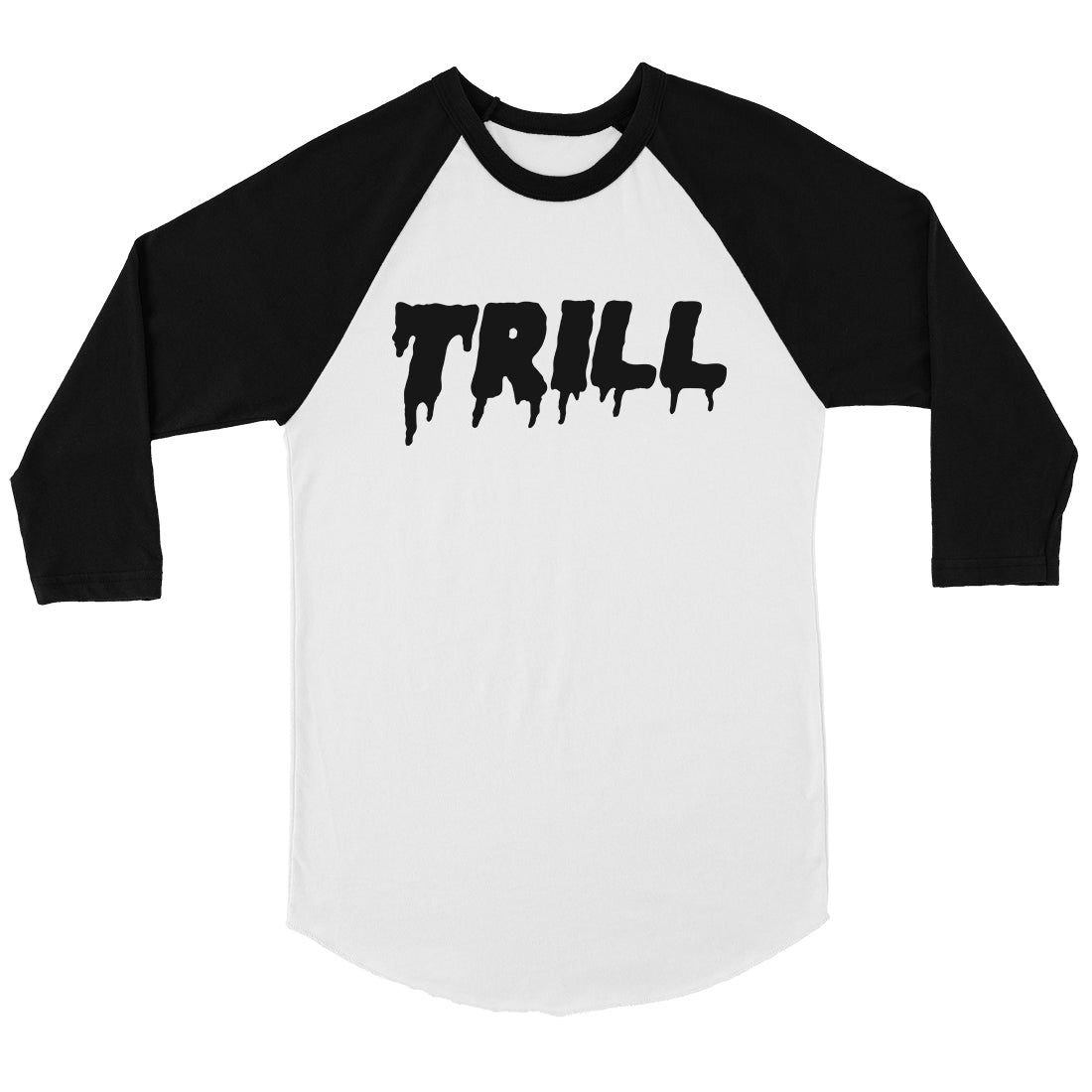 365 Printing Trill Womens Baseball Tee Confidence Quote Gift Cut