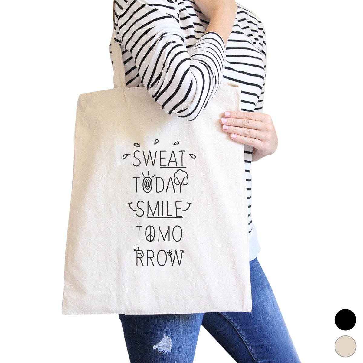 fitness tote bag