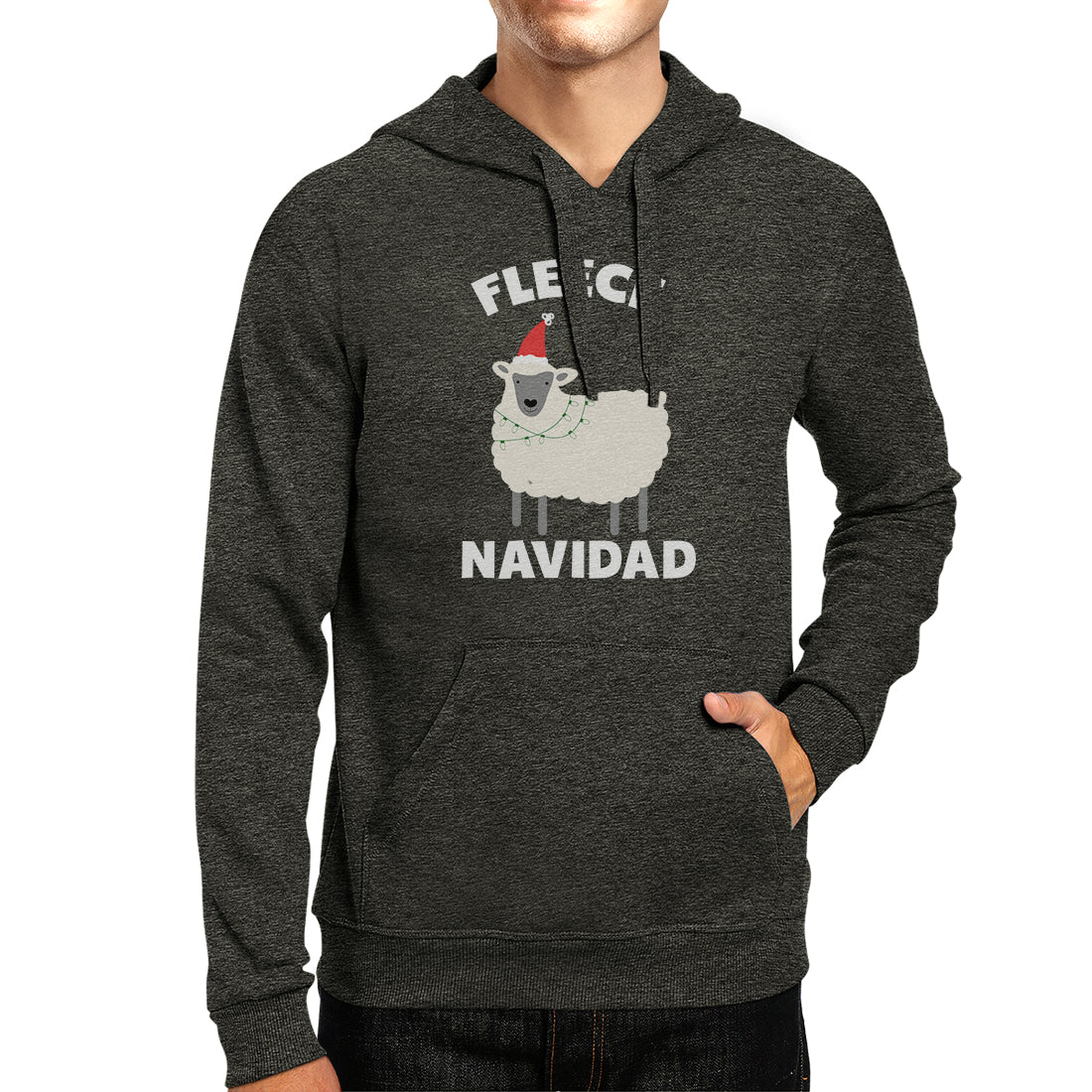 Fleece Navidad Unisex Pullover Hoodie