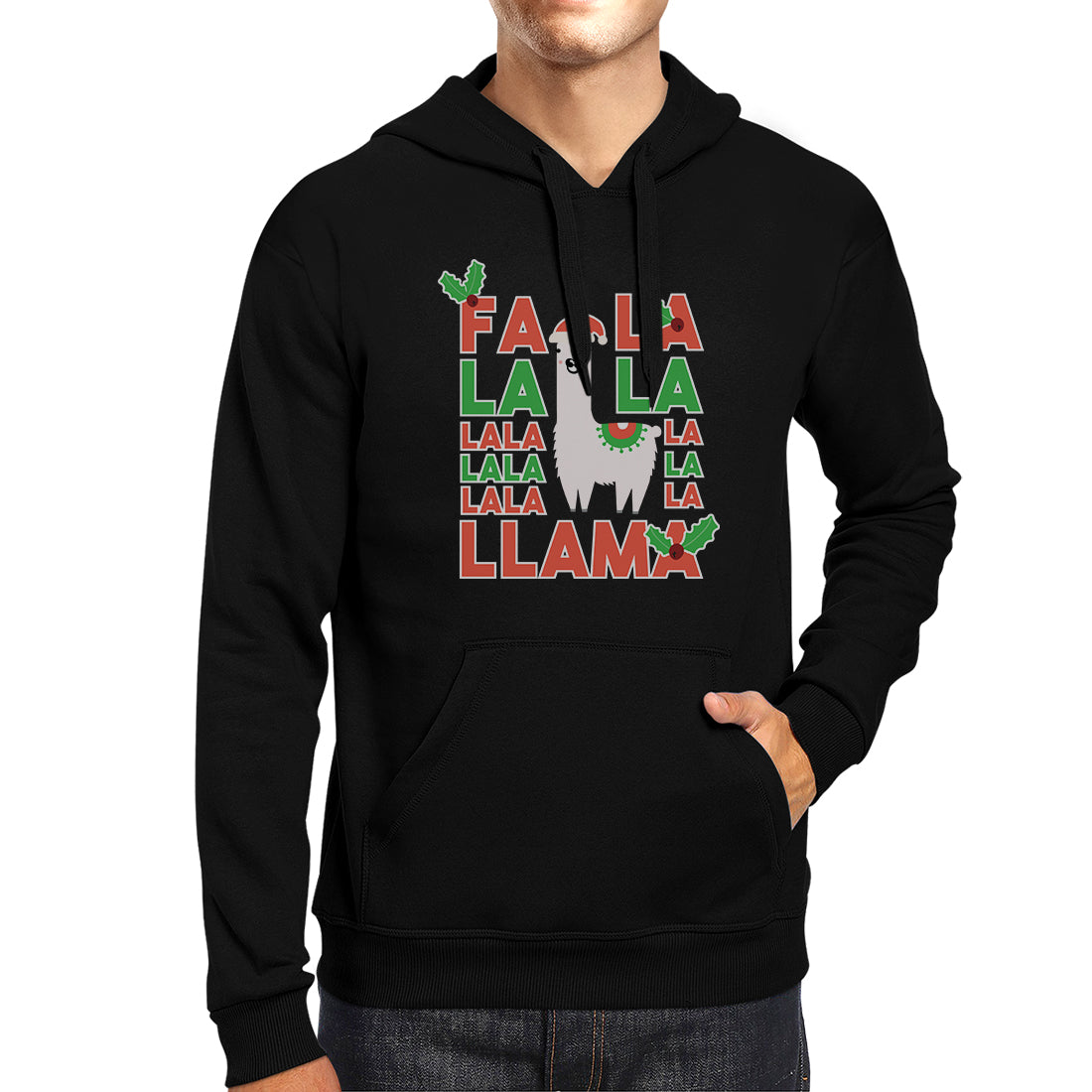 Falala Llama Unisex Pullover Hoodie