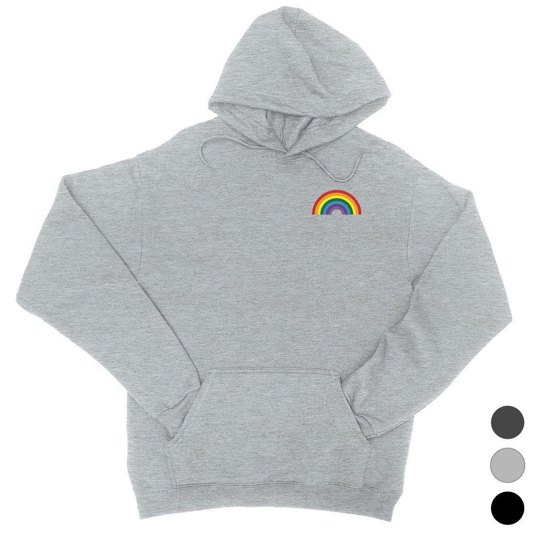 LGBT Rainbow Pocket Unisex Hoodie