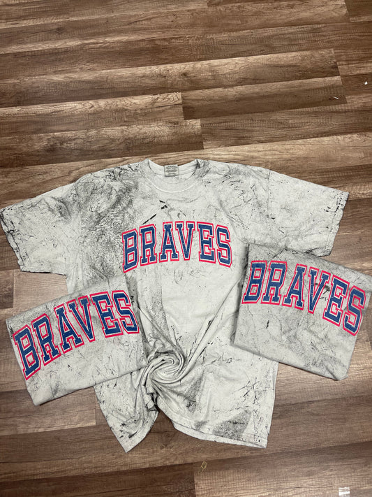 Braves Glitter Sleeve Sweatshirt – Downtown Southern Outfitters