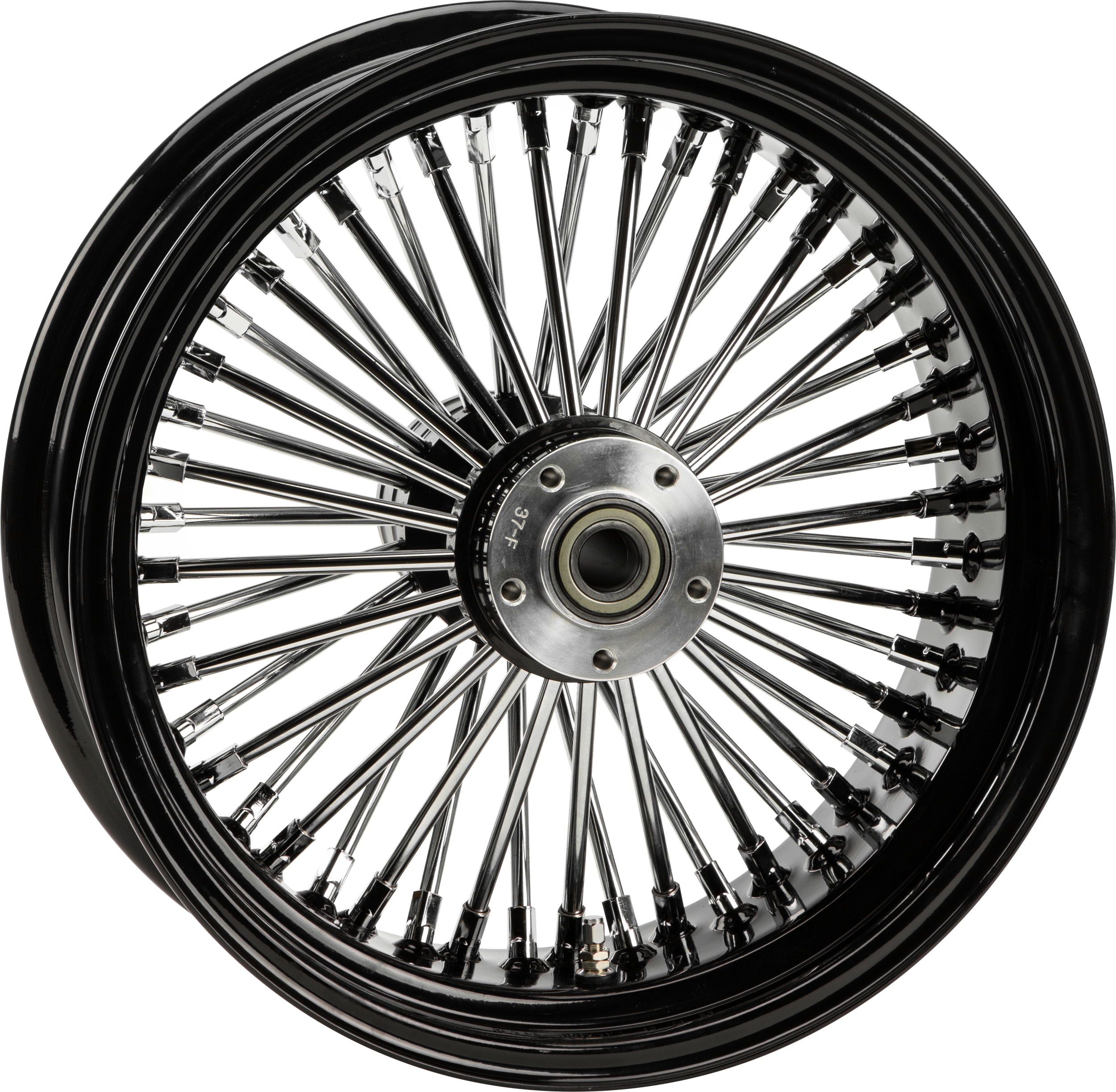Rr 48 Spk Black 18x3.5 Bt/Xl Hub 1" Axl 00 Ltr