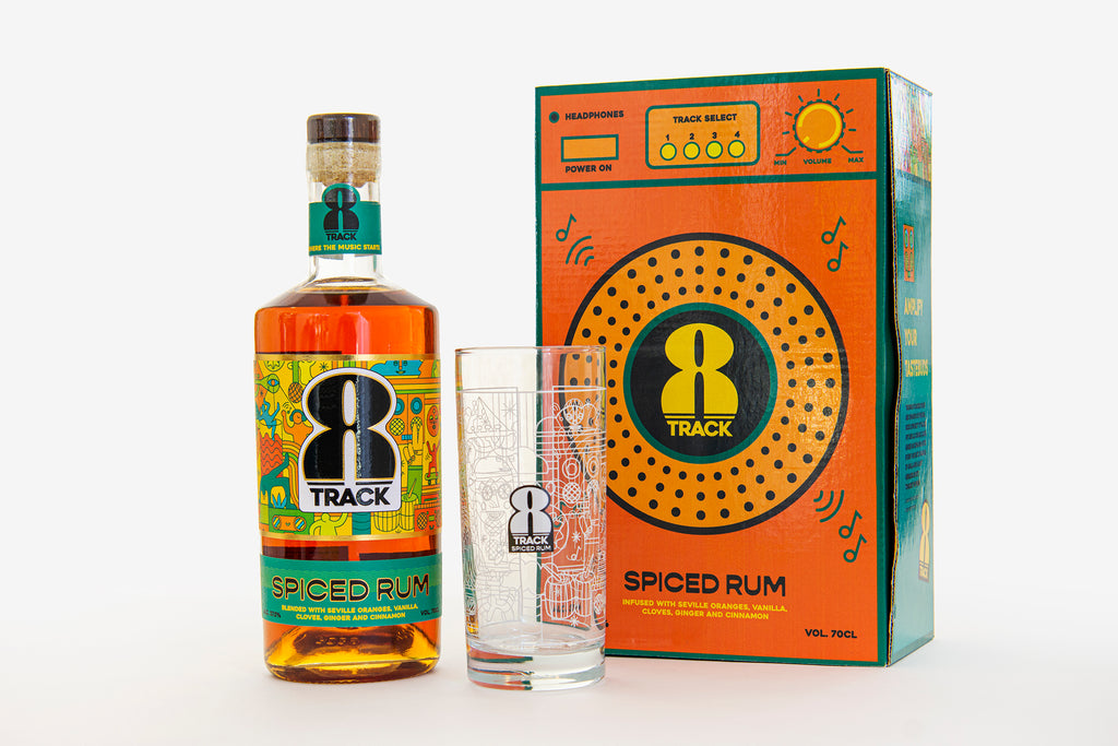 8Track Spiced Rum Gift Set