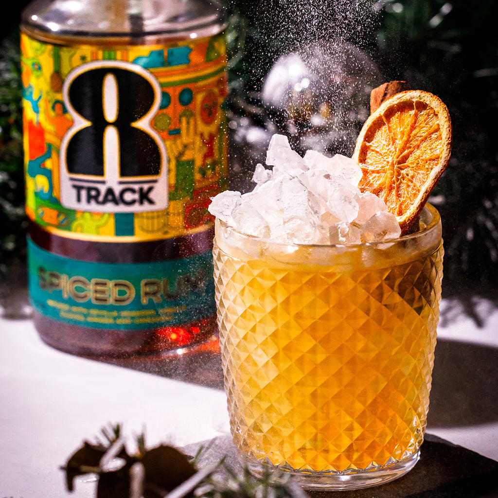 Christmas Spiced Rum Cocktail | 8Track Spiced Rum