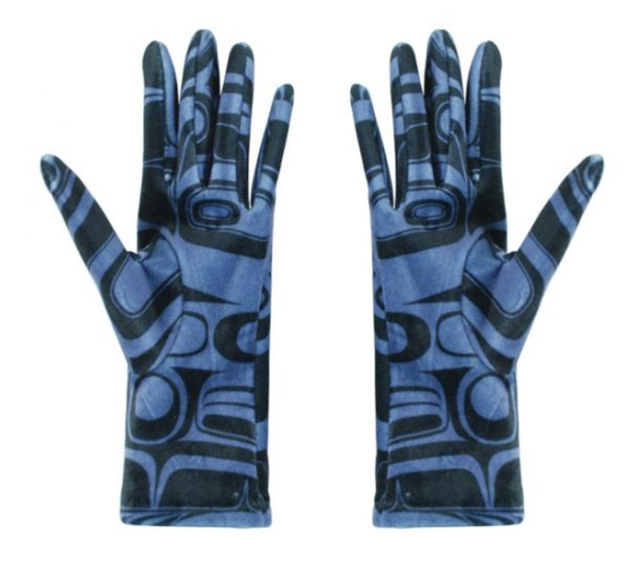 Gloves - Raven - Blue