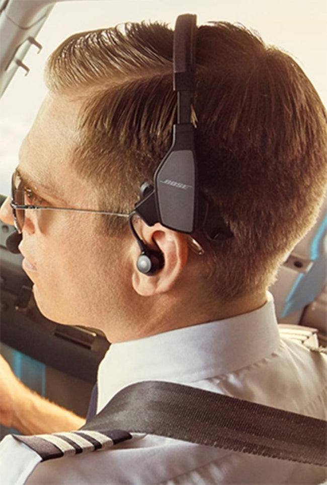 bose aviation headset panel power