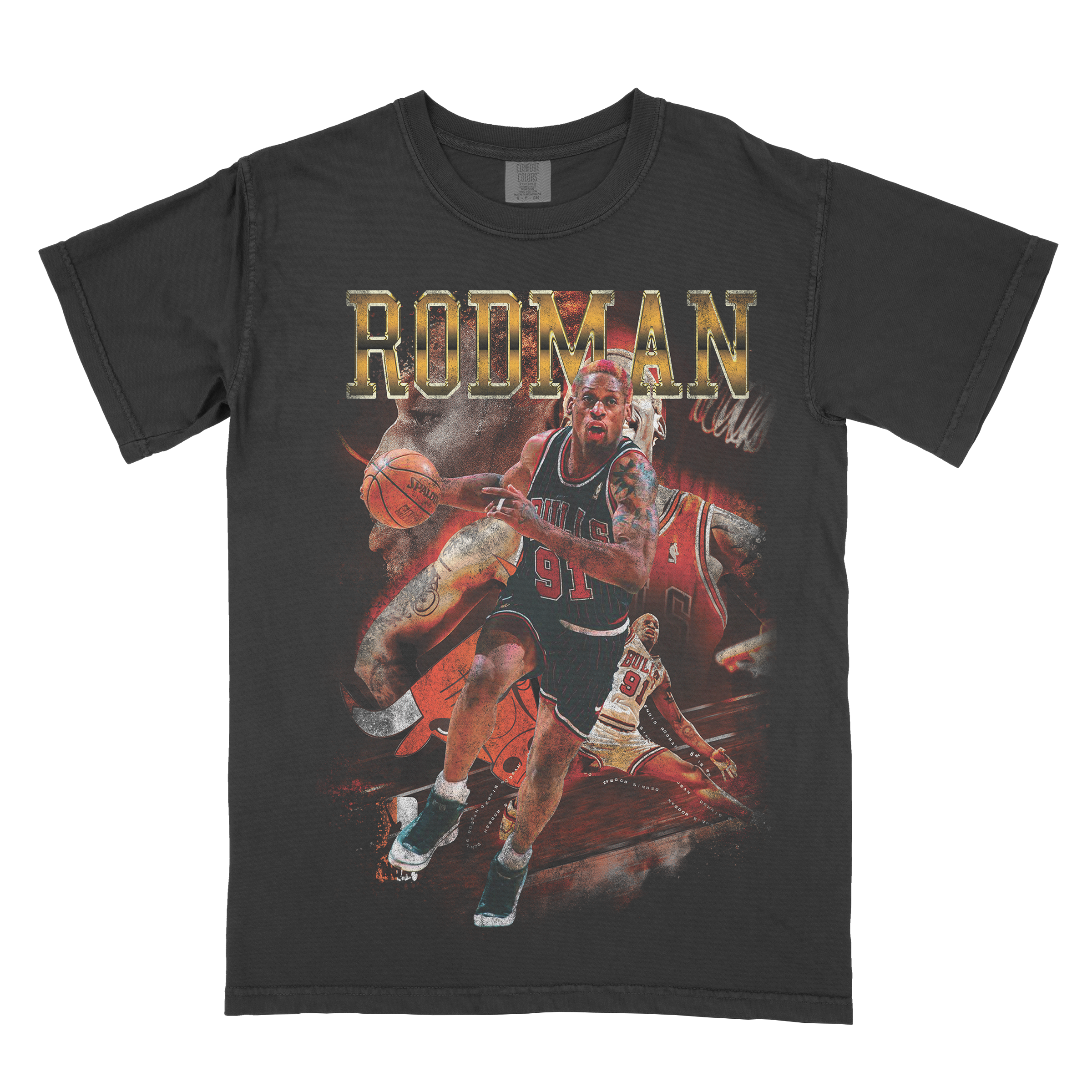 Golden Rodman - Graphic Tee - STREETWEAR