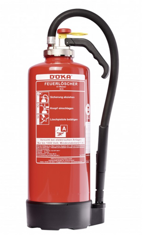 Döka fire extinguisher Wi6BS - water extinguisher
