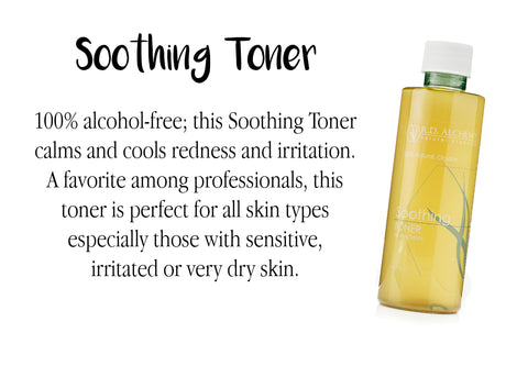green bottle with toner- toner for dry skin - best toner for sensitive skin - RD Alchemy