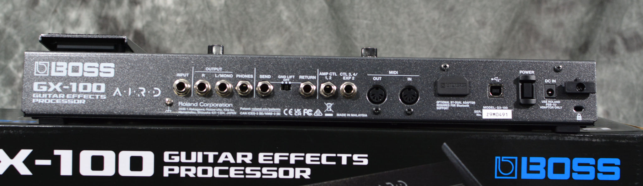 Boss GX-100 Guitar Multi-Effects Processor – Mainstagemusic