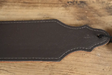 Franklin 4C-CA-G 3" Premium Garment Leather Purist Series Caramel Guitar Strap